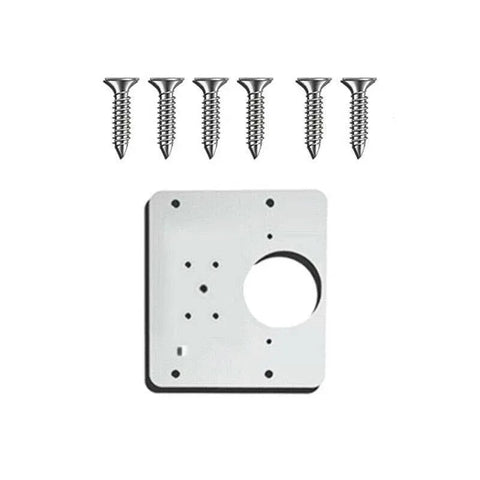 Hinge Repair Plate Rust Resistant Steel Furniture Cupboard Repair Mount Tool - 1SET