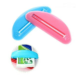 2Pcs Plastic Toothpaste Tube Squeezer Cream Dispenser Press Rolling Roller Tool
