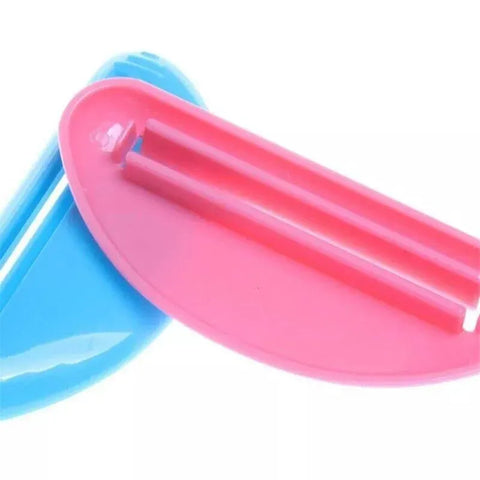 2Pcs Plastic Toothpaste Tube Squeezer Cream Dispenser Press Rolling Roller Tool