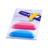 2Pcs Plastic Toothpaste Tube Squeezer Cream Dispenser Press Rolling Roller Tool