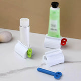 3X Toothpaste Squeezer Bathroom Tube Easy Stand Dispenser Rolling Holder Seat