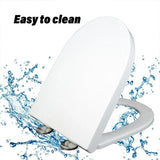 Toilet Seat Cover Universal Toilet Lid Cover Replacement Bathroom Seat Cover