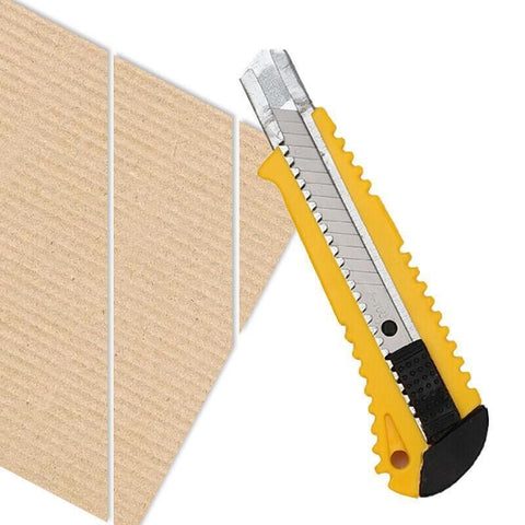 Heavy Duty Box Cutter Pack Snap Off Retractable Blade Long Last Hand Craft Tool - Sealed 1PC