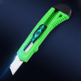 1/2/3PCS Utility Stanley Knife With Blades Blade Retractable Heavy Duty Box Cutter - 3Colour