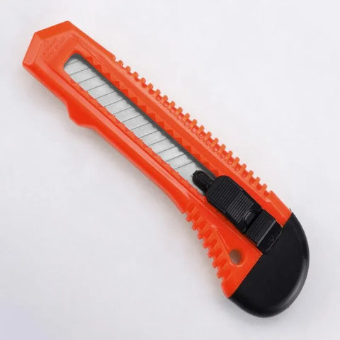 1/2/3PCS Utility Stanley Knife With Blades Blade Retractable Heavy Duty Box Cutter - 3Colour