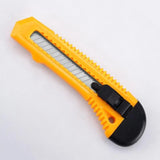 1/2/3PCS Utility Stanley Knife With Blades Blade Retractable Heavy Duty Box Cutter - 3Colour