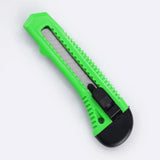 1/2/3PCS Utility Stanley Knife With Blades Blade Retractable Heavy Duty Box Cutter - 3Colour