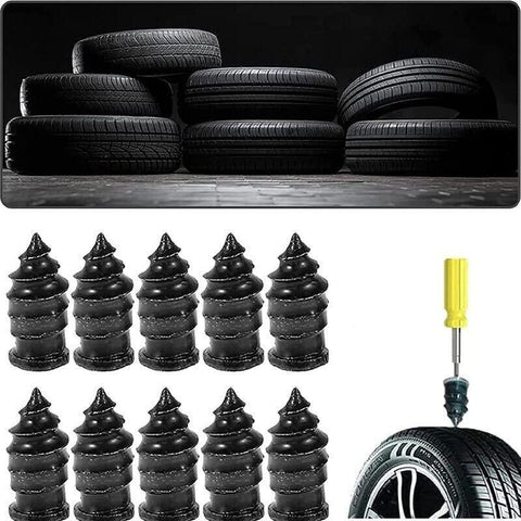 Vacuum Tyre Repair Nail Car Trucks Tire Puncture Repair Tubeless Rubber Nails