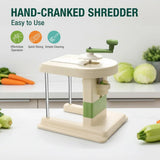 Hand Crank Vegetable Cutter Shredder Cabbage Slicer Household Grater Tool