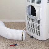 Portable Air Conditioner Exhaust Hose 13/15cm Extendable Vent Pipe PP Steel Wire - 2m x 13cm