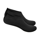 Unisex Water Shoes Slip On Aqua Socks Swim Surf Diving Yoga Exercise Reef Shoes - Black-S