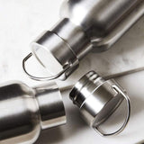 500/750/1000Ml Stainless Steel Water Bottle Motivational Sports Drink Cup Flask - 500ML