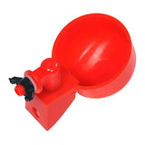 6x Automatic Chicken Water Cup Waterer Poultry Drinking Bowl Feeder Drinker Tool
