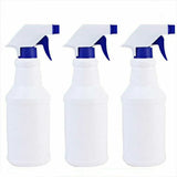3PCS 500ml Reusable Plastic Spray Bottles for Cleaning Garden Car Use