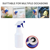 3PCS 500ml Reusable Plastic Spray Bottles for Cleaning Garden Car Use