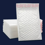 25PCS Poly Bubble Mailers Envelope Padded Bag White Cushioned Satchel 15 Sizes - 25PCS-20*24CM