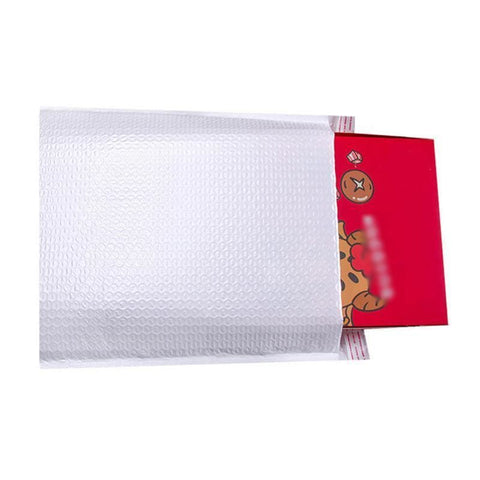 25PCS Poly Bubble Mailers Envelope Padded Bag White Cushioned Satchel 15 Sizes - 25PCS-20*24CM