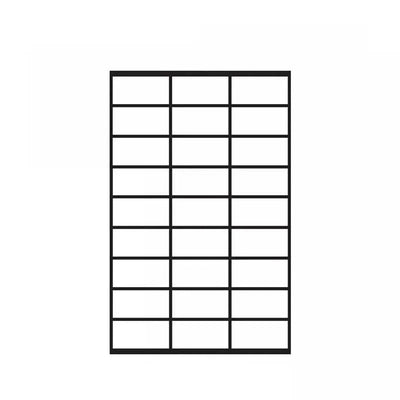A4 Self Adhesive Sticker Paper Sheet Label Laser Inkjet Print Mailing Address - White Matte 3x9 *20 PCS