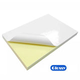 A4 Self Adhesive Sticker Paper Sheet Label Laser Inkjet Print Mailing Address - White Matte4*14-100PCS