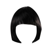 Short Bob Wig with Bangs for Women Synthetic Cosplay Party Hair in 14 Colours - Red