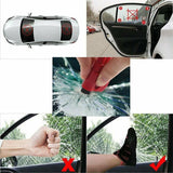 3 In 1 Car Window Glass Breaker Emergency Escape Tool with Cutter - Pink