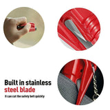 3 In 1 Car Window Glass Breaker Emergency Escape Tool with Cutter - Pink