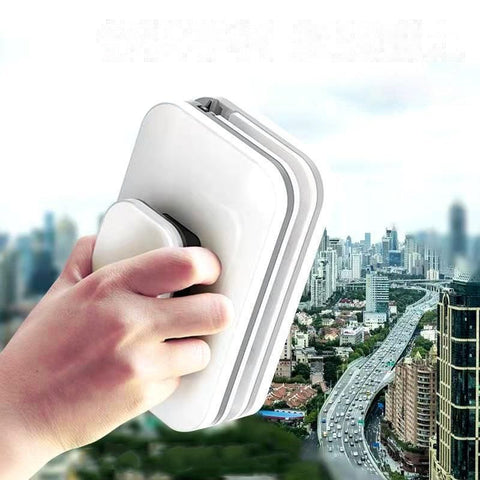 Magnetic Window Glass Cleaning Tool Double Side Glass Cleaner Brush Wiper Home