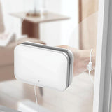 Magnetic Window Glass Cleaning Tool Double Side Glass Cleaner Brush Wiper Home