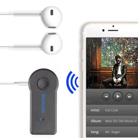 New 1Pc Wireless Bluetooth To Aux 3.5Mm Audio Stereo Car Music Receiver Au Stock