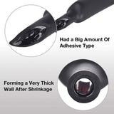 Grade Marine Heat Shrink Tubing 3:1 Wire Sleeve Glue Inside Fast Wrap Insulation Black - 6.4mm*1M