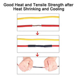Grade Marine Heat Shrink Tubing 3:1 Wire Sleeve Glue Inside Fast Wrap Insulation Black - 6.4mm*1M
