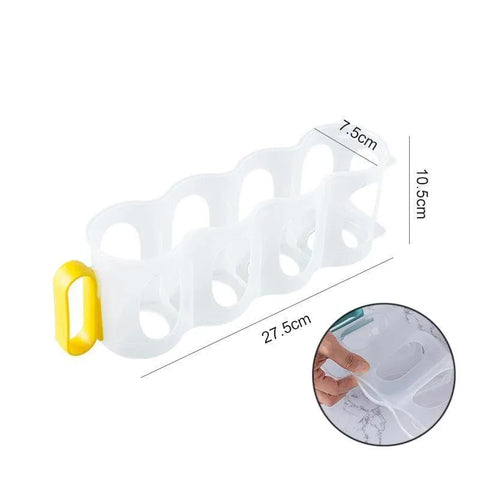 Beer Soda Can Storage Holder Kitchen Fridge Space Saver Rack Organizer 1-3PCS - Orange
