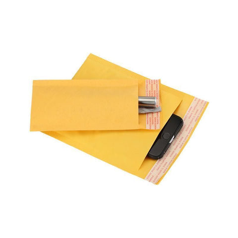 25PCS Poly Bubble Mailer Yellow Colour Multi-Size Plastic Padded Bag - 25PCS-18*18CM