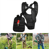 Double Shoulder Strap Harness For Brushcutter Whipper Snipper Trimmers Universal