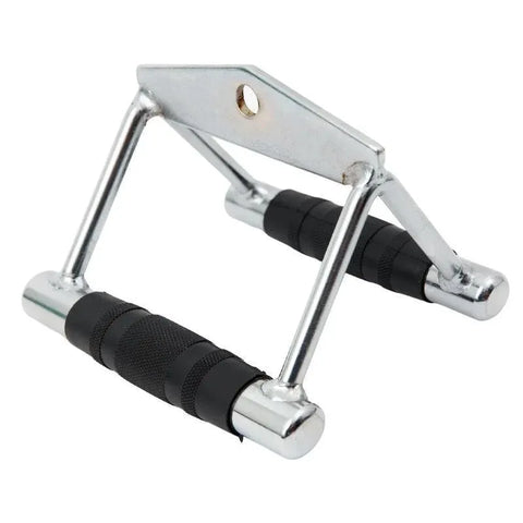 Close Grip Triangle Row Handle - Cable Pulley Attachment Gym Bar (1 Piece)