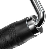 Close Grip Triangle Row Handle - Cable Pulley Attachment Gym Bar (1 Piece)