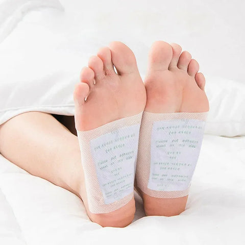 10-300 Ginger Herbal Detox Foot Patches for Slimming & Cleansing - 10PCS