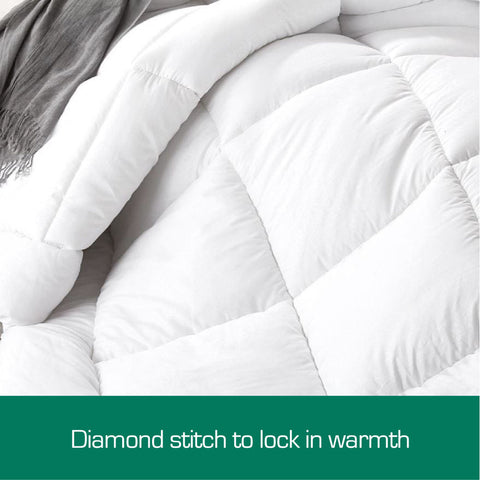 Woolcomfort Aus Made Merino Wool Quilt 700GSM 140x210cm Single Size