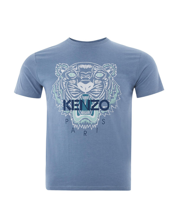 Authentic Kenzo Tiger Print Cotton T-Shirt S Men