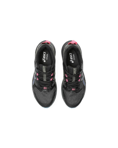 ASICS Breathable Trail Running Shoes with Cushioned Comfort in Black - 7.5 US