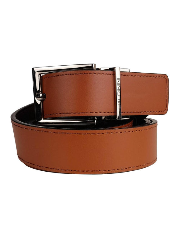 Baldinini Double-Face Reversible Calfskin Belt 110 cm Men
