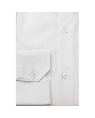 Bagutta Men's White Cotton Shirt - 2XL