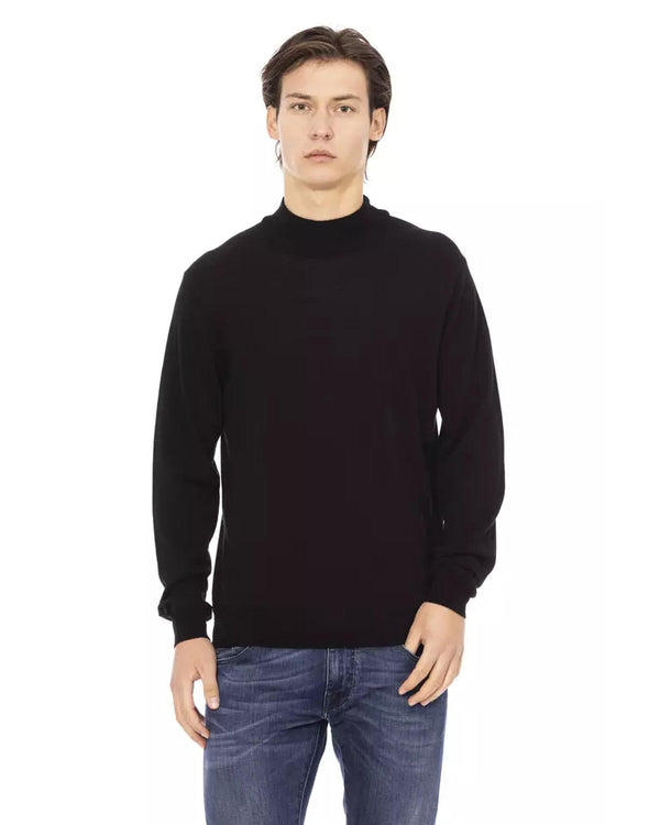 Baldinini Monogram Turtleneck Sweater L Men