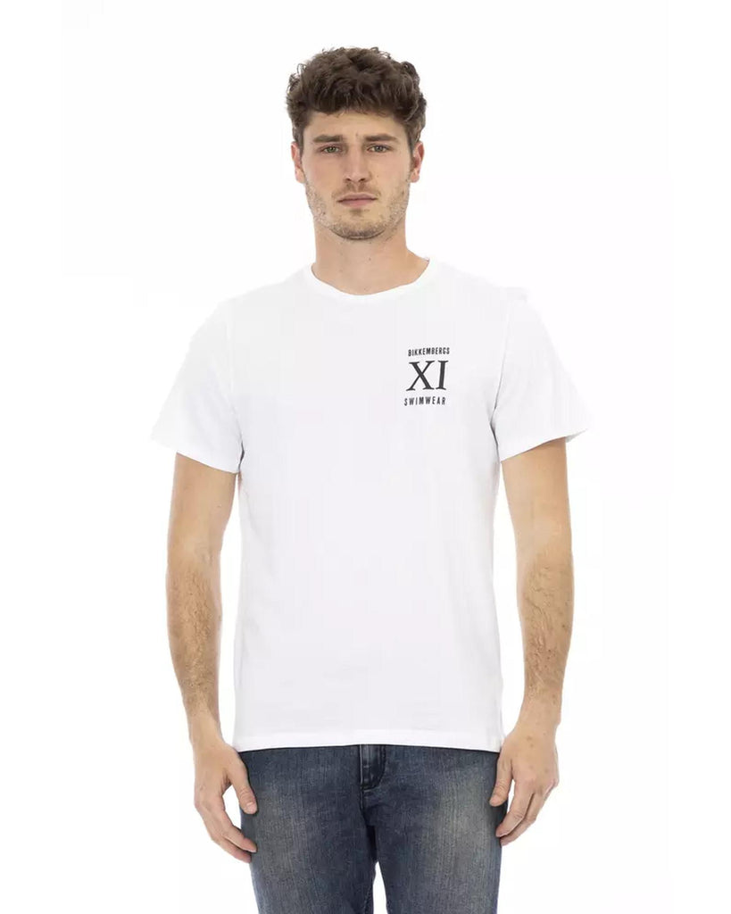 Front Print T-Shirt L Men