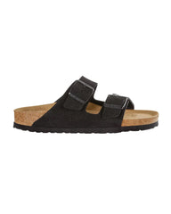 Suede Footbed Sandals with Adjustable Buckles - 41 EU