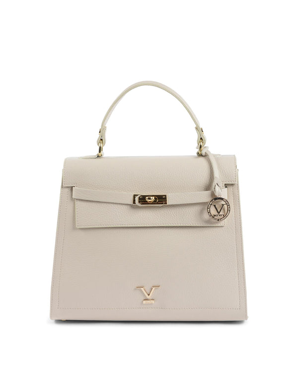 100% Leather  Handbag - Made in Italy - One Size