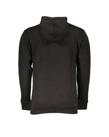 Cavalli Class Men's Black Cotton Sweater - 3XL