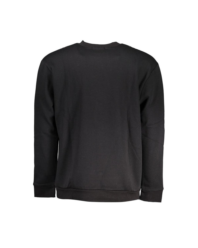 Cavalli Class Men's Black Cotton Sweater - S