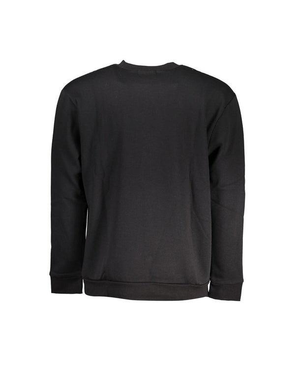 Cavalli Class Men's Black Cotton Sweater - S