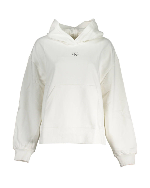 Calvin Klein Women's White Cotton Sweater - M